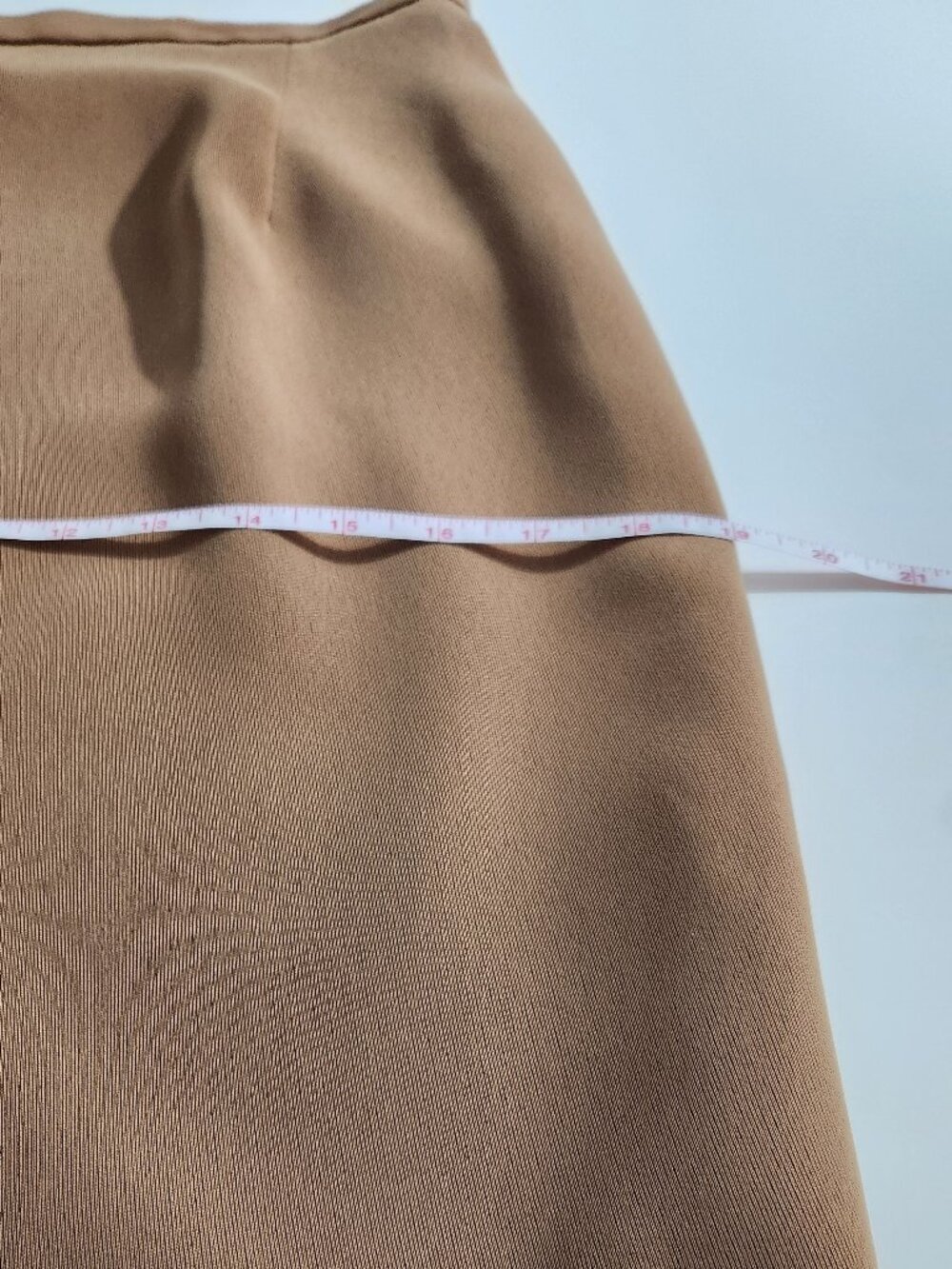 Barami Vintage Skirt Size 8 High waisted pencil skirt with front pleat tailoring - Picture 7 of 9